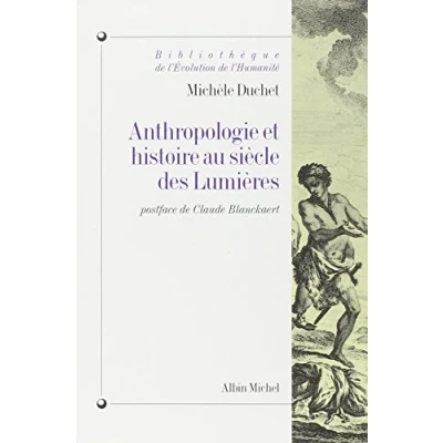 Abbildung von Anthropologie et histoire au siècle des lumières