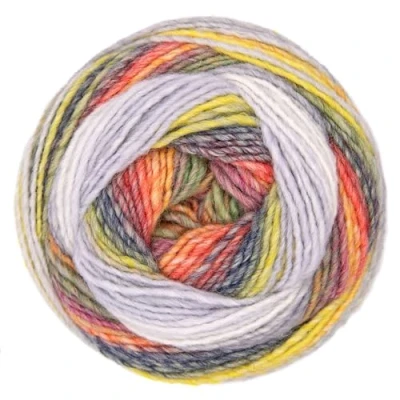 Abbildung von Gründl Luminosa Farbverlaufsgarn mit Schurwolle Häkelwolle, 440,00 m (Strickgarn, Strickwolle, Farbverlaufswolle, Anleitung in der Banderole, 1 Ball = Loop), 51% Wolle, 49% Polyacryl