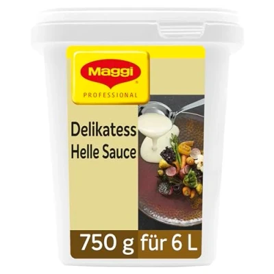 Abbildung von Maggi Helle Sauce, vegetarisch, 1er Pack (1 x 750g Gastro Box)