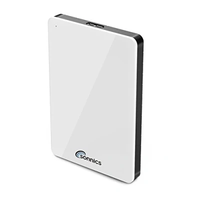 Abbildung von Sonnics 1TB Externe Festplatte weiß USB 3.0 Super Schnelle Übertragungsgeschwindigkeit für Verwendung mit Windows PC, Apple Mac, Xbox One &amp; PS4