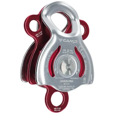 Abbildung von C.A.M.P. Unisex Adult Janus PRO Seilrolle, Grau, Einheitsgröße