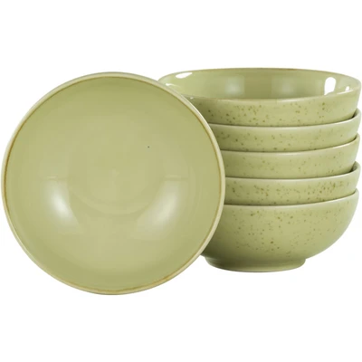 Abbildung von CreaTable Tapas Schale NATURE COLLECTION, Steinzeug, (Set, 6 tlg), Snackschale, Dipschale, Servierschale, Ø 8 cm