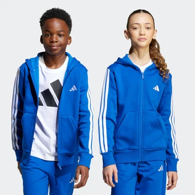 Abbildung von adidas Sportswear Kapuzensweatshirt &quot;J 3S FL FZ HD&quot;