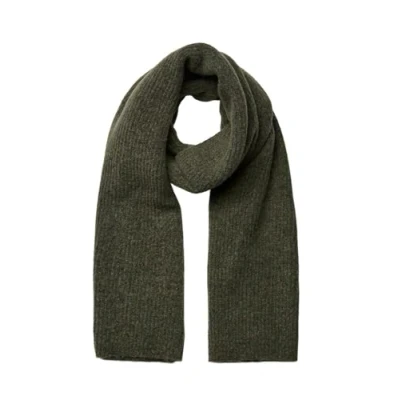 Abbildung von PIECES Damen Pcnoella Cashmere Scarf Noos Bc, Deep Lichen Green, Einheitsgröße