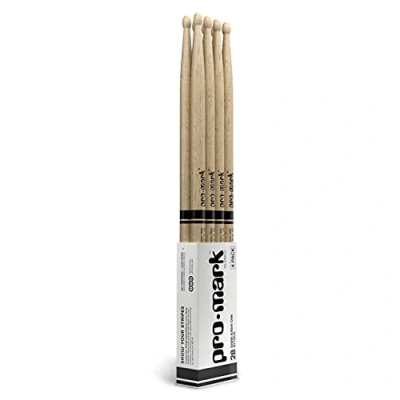 Abbildung von ProMark Classic Attack 2B Shira Kashi Oak Drumstick, Eichel, ovale Spitze, 4 Stück