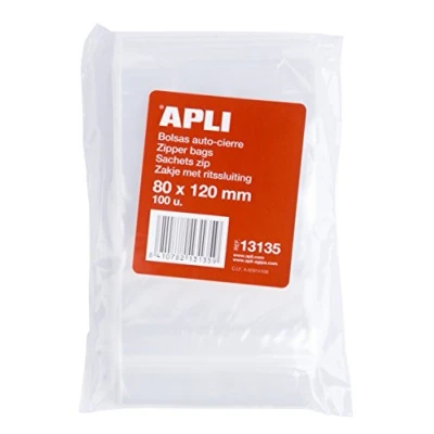 Abbildung von Apli Sporttasche Selbsteinzug 80 x 120 mm 100 Stück