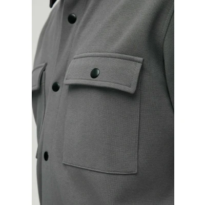 Abbildung von Selected Homme Herren Slhjackie Sweat Jacket Noos Hemd, Granite Grey, M EU