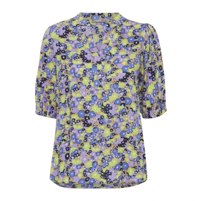 Abbildung von Fransa Frmerla BL Bluse, Damen, Größe: Large, Violet tulip mix
