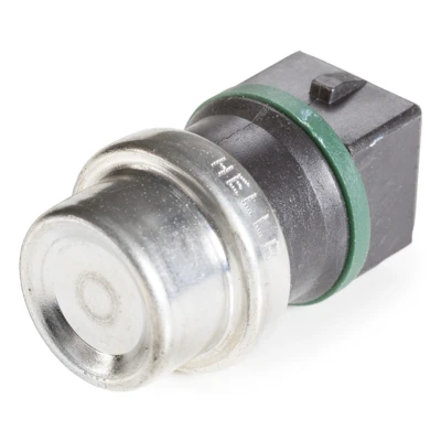 Abbildung von HELLA 6PT 009 107 461 Kühlmitteltemperatursensor grün schwarz mit Dichtung VOLKSWAGEN: GOLF 3, Passat B3/B4 Variant, Polo III Schrägheck
