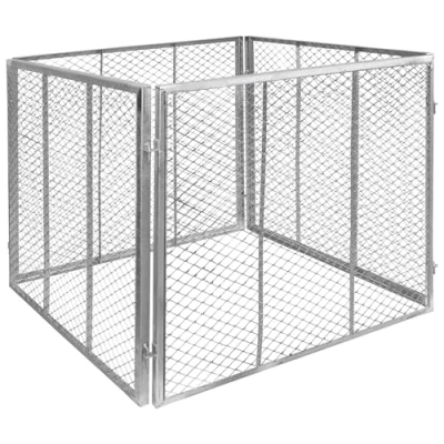 Abbildung von Komposter Stahl verzinkt Kompost Metallkomposter Kompostbehälter Kompostgitter 80 x 70 cm Garten Gitter Kompostierer V2Aox