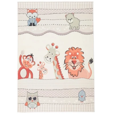 Abbildung von Kinderteppich Fellteppich Plush Kids Tierwelt, Pergamon, Rechteckig, Höhe: 25 mm