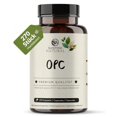 Abbildung von Surpresa Natural OPC Traubenkernextrakt Kapseln