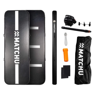 Abbildung von Airtrack Matte 3m Aufblasbares Turnmatte mit elektrischer Pumpe