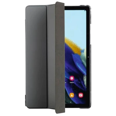 Abbildung von Hama Hülle für Samsung Galaxy Tab A8 10.5&quot; (aufklappbares Case Tablet 10,5 Zoll/26,4 cm A 8, Schutzhülle mit Standfunktion, transparente Rückseite, magnetisches Cover) grau, 00217152