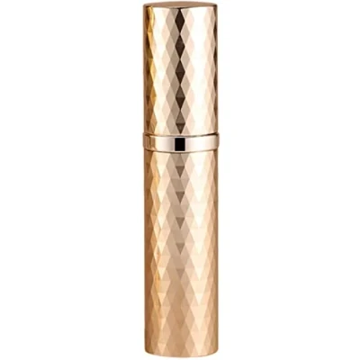 Abbildung von BRARIOS Parfümzerstäuber Nachfüllbar,leer Reise Parfüm Zerstäuber,5ml Mini Portable Sprühflasche,Taschenzerstäuber für Unterwegs(Z Gold)