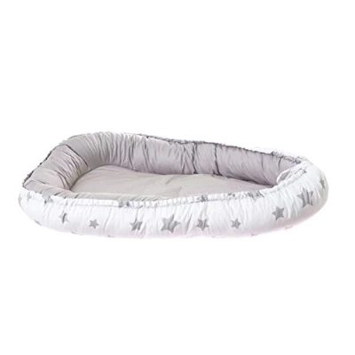Abbildung von Multifunktionale Kuschelnest Babynest Kokon für Babys und Säuglinge, Nestchen, Reisebett, 100% Baumwolle, antiallergisch