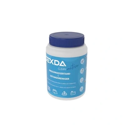 Abbildung von WM aquatec Frischwassersystem Reiniger DEXDA Clean Active (600g) zur Tank &amp; Leitungsreinigung für Wohnmobile, Caravans Boote Reinigung Biofilmentfernung Made in Germany