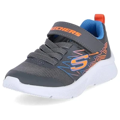 Abbildung von Skechers Boys Sportschuhe Microspec Texlor, Grey/Blue, 27