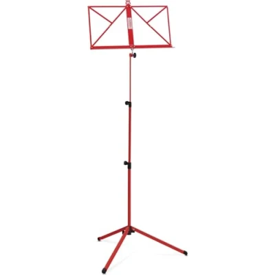 Abbildung von Classic Cantabile Notenpult 100 Notenständer Medium Rot, Klappbar Höhenverstellbar von 65 130 cm
