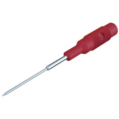 Abbildung von SKS GERMANY Hirschmann 973601101 MZS 1 PRUEF Pruefspitze Steckanschluss 4mm CAT I Rot 1St