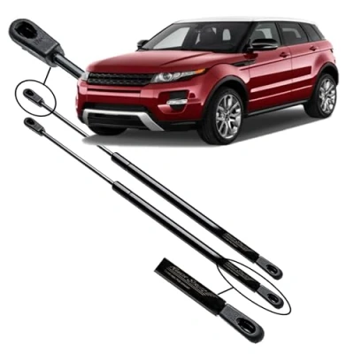 Abbildung von Ramor Strutz 2x Gasfeder Dämpfer Heckklappe Kompatibel mit Range Rover Evoque L538 2011 2018. Gasdruckfeder Heckklappendämpfer Ersatz für BJ32406A10AA und Andere.