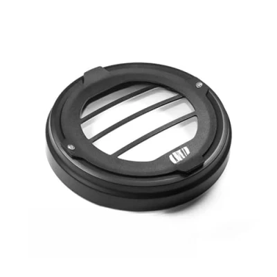 Abbildung von Scheinwerfer Lampe Abdeckung Grill Für Yam&amp;aha XSR900 XSR 900 2022 2023 Motorrad Kopf Licht Schutz Gitter CNC + ABS Lampenschirm