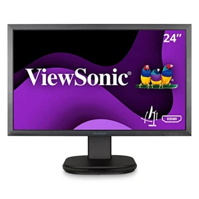 Abbildung von Viewsonic VG2439SMH 2 59,9 cm (24 Zoll) Büro Monitor (Full HD, VA Panel, HDMI, DP, Lautsprecher, Höhenverstellbar, USB Hub, 4 Jahre Austauschservice) Schwarz