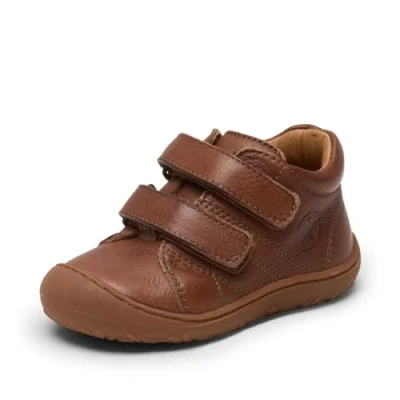 Abbildung von Bisgaard Kinder Klettschuhe/Halbschuhe HALE V Braun Glattleder, Größe:22, Farbauswahl:braun