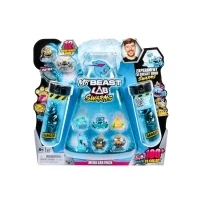 Abbildung von MrBeast Lab Swarms Mega Laborpackung Hard Boiled; Experimentieren, Wasser hinzufügen, Reagenzglas schütteln, 12 Sammelfiguren enthüllen; 100+ zum Sammeln; Packung mit Panther der Sonderedition