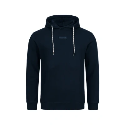 Abbildung von Indicode Jeans Bentley Kapuzenpullover, Herren, Größe: Large, Navy