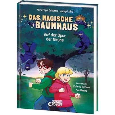 Abbildung von Das magische Baumhaus (Comic Buchreihe, Band 5) Auf der Spur Ninjas: Reise mit Anne und Philipp in die Zeit des alten Japans Comic Buch für Kinder ab 7 Jahren