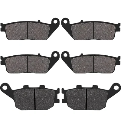 Abbildung von Yerbay Bremsbeläge Vorne/Hinten kit für Honda CB 600 F Hornet (98 06)/ CBF N/S (04 09) (Non ABS) SA NA (ABS) 06)/CBF 1000 (06 15)