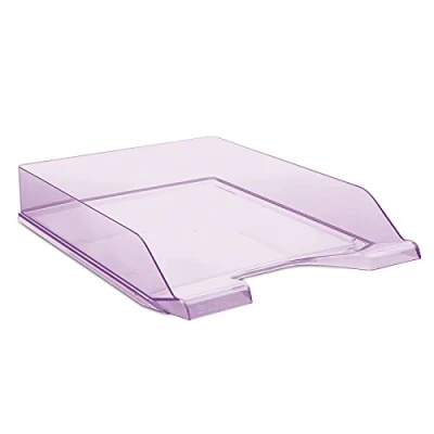 Abbildung von DONAU 7470001PL 23 Briefablage, Polystyrol, A4, Standard, violett