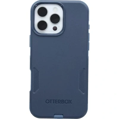 Abbildung von OtterBox Schutzhülle für iPhone 16 Pro Max Commuter Serie, Babyblaue Jeans (Blau)