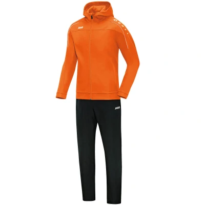 Abbildung von JAKO Herren Präsentationsanzug Classico mit Kapuze, lila, XL, M9650