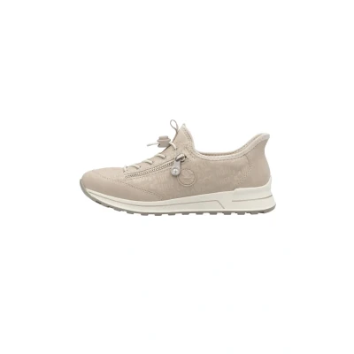 Abbildung von Rieker Sneaker low, Damen, Größe: 42, Beige Schuhe
