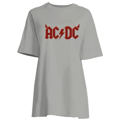 Abbildung von AC/DC Damen Woacdcrbt001 Nachthemd, grau, 36