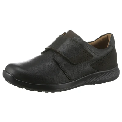 Abbildung von Jomos Campus Slipper, Halbschuh, Klettschuh, Bequemschuh in extraweiter Form