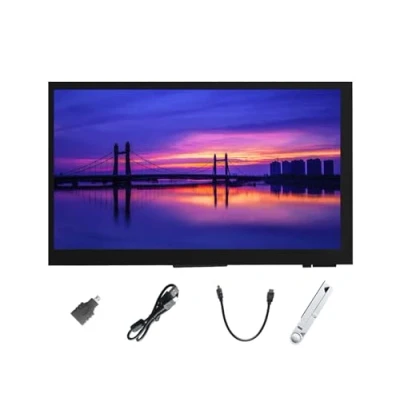 Abbildung von ingcool 7 zoll HDMI LCD Bildschirm Display für Raspberry Pi 4B/3B+/3B/2B/B+/A+/Zero W/Zero WH, Unterstützung Windows 11/10/8/7, 1024x600 Auflösung, IPS Touchscreen, Schnittstelle