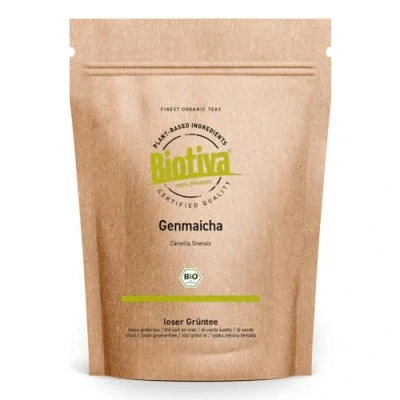 Abbildung von Biotiva Grüntee Genmaicha Bio 100 g