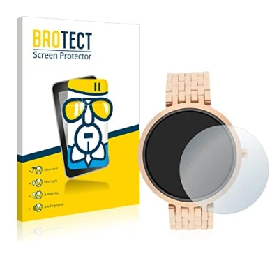 Abbildung von BROTECT Schutzglas für Xlyne X Watch Siona/XW Fit Schutzfolie Panzer Folie Glas [Extrem Kratzfest 9H, Anti Fingerprint, Ultra Transparent]