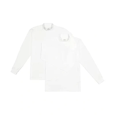 Abbildung von RAGMAN Herren Stehkragenshirt Langarm 2er Pack L, Weiss 006