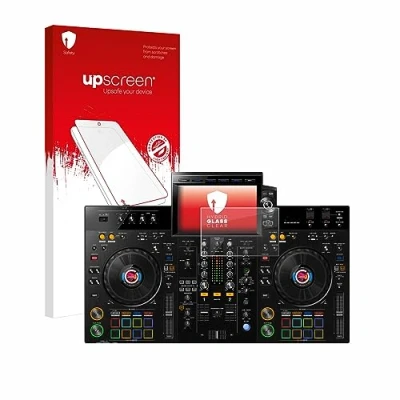 Abbildung von upscreen Schutzglas für Pioneer XDJ RX3 Schutzfolie, Glas Folie [Klar, 9H Panzerschutz, Anti Fingerprint]