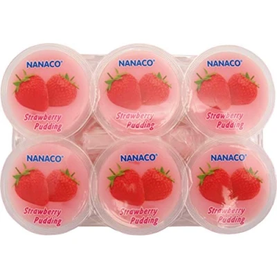 Abbildung von NaNaCo Pudding mit Erdbeer, 480 g, 9111