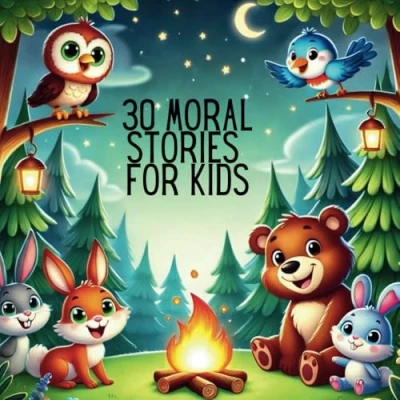 Abbildung von 30 Moral Stories for Kids: Fun Tales About Friendship, Kindness, and Life Lessons: Inspiring Short with Questions to Encourage Conversations Values Ages 3 6