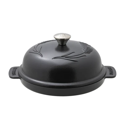 Abbildung von The Windmill Cast Iron Bread Baking Bowl Black