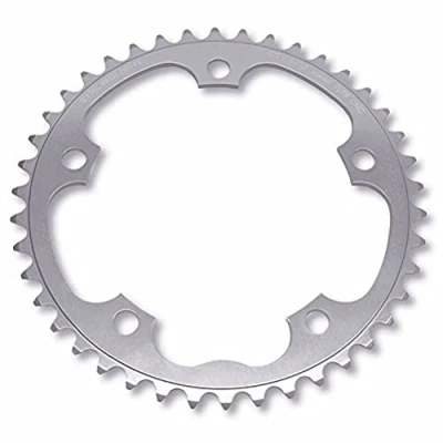 Abbildung von Stronglight Kettenblatt Type 130 S innen 39 Zähne silber 9/10fach