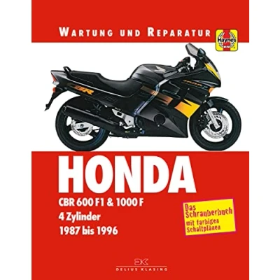 Abbildung von Honda CBR 600 F &amp; 1000 F: Wartung und Reparatur. Print on Demand