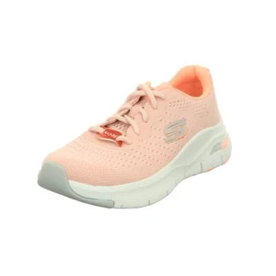 Abbildung von Skechers Damen 149722 Pkcl Sneaker, Rosa Netzstoff, Korallenrot, hellgrauer Rand, 39 EU