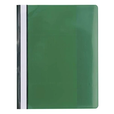 Abbildung von 10 x Exacompta Sichthefter A4 PVC mit Innentasche grün